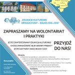 Plakat Eduko - wolontariat