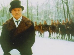 Kard z flimu Jerzego Kawalerowicza "Śmierć prezydenta"