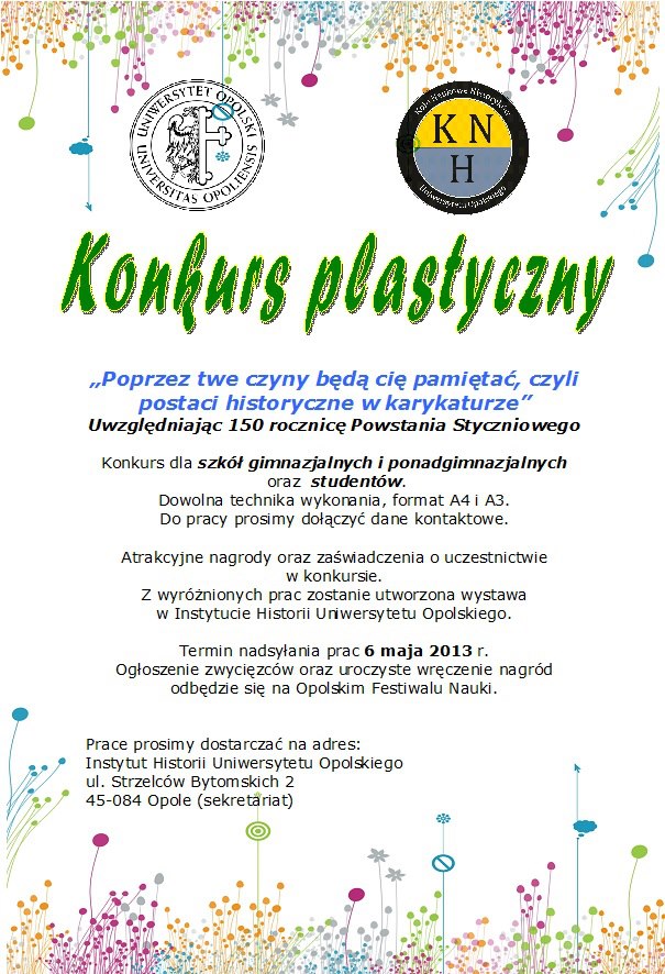 Masz talent plastyczny? Zgłoś sie do konkursu!