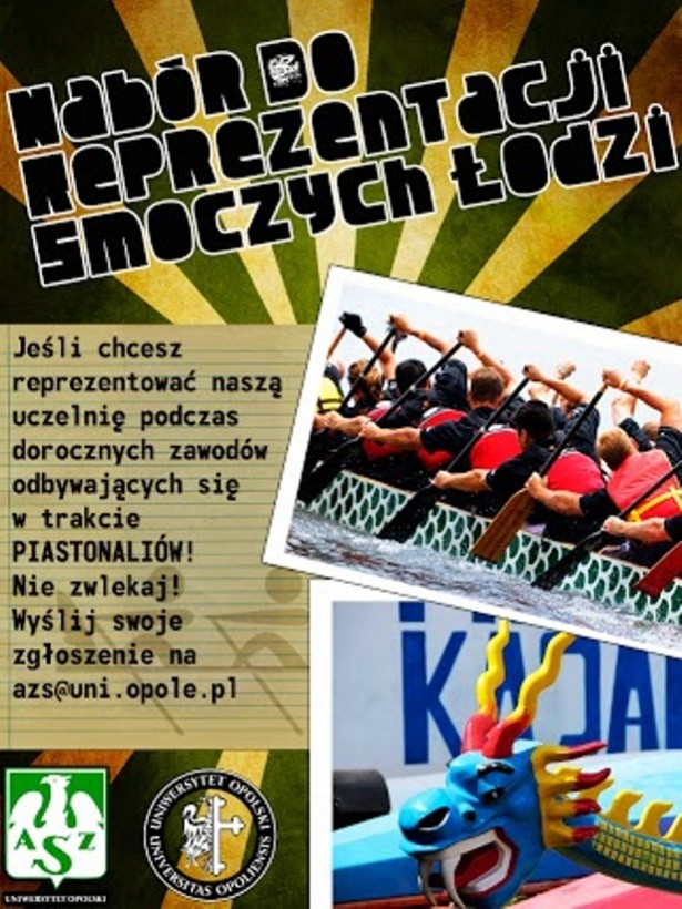 Nabór do smoczych łodzi