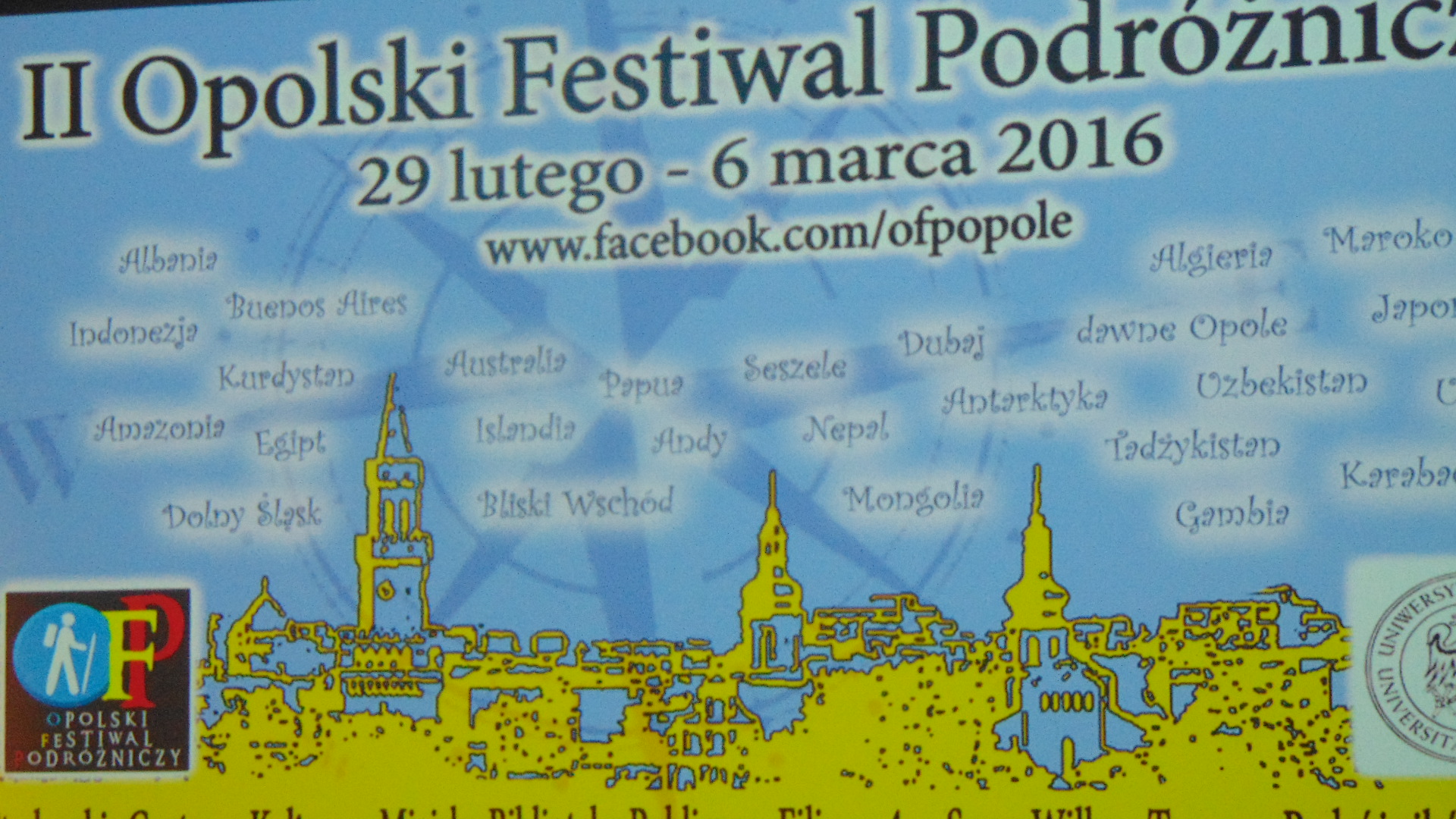Rozpoczął się II Opolski Festiwal Podróżniczy