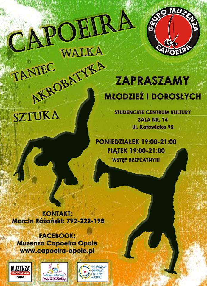 Darmowe treningi Capoeira dla studentów